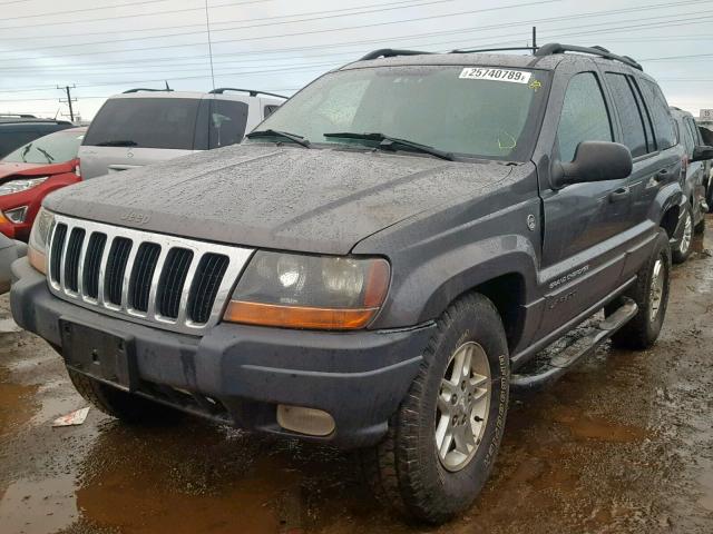 1J4GW48S03C555389 - 2003 JEEP GRAND CHER GRAY photo 2