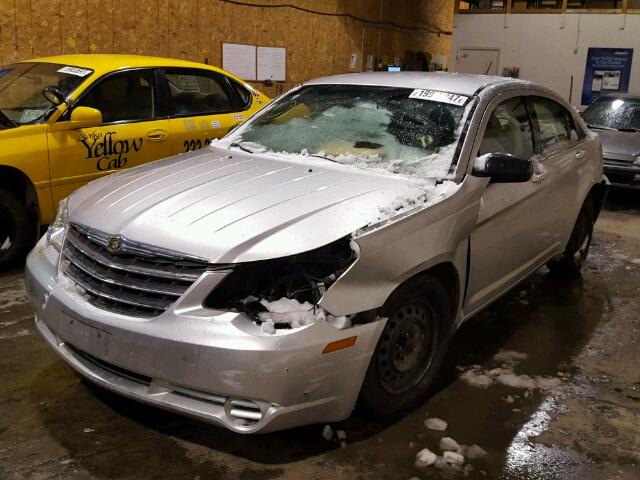 1C3LC46K18N120560 - 2008 CHRYSLER SEBRING LX SILVER photo 2