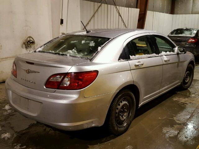 1C3LC46K18N120560 - 2008 CHRYSLER SEBRING LX SILVER photo 4