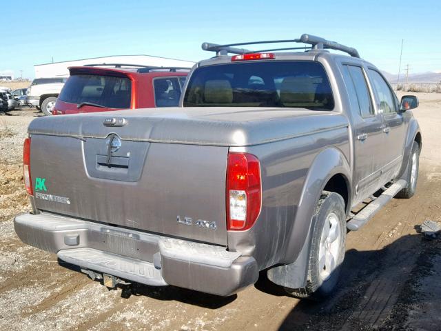 1N6AD07W76C429935 - 2006 NISSAN FRONTIER C TAN photo 4