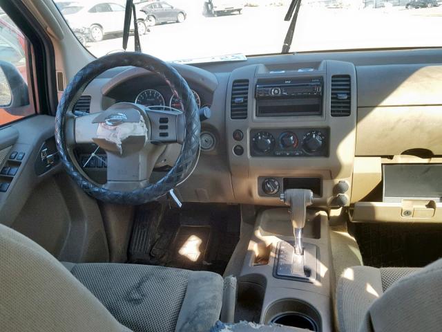 1N6AD07W76C429935 - 2006 NISSAN FRONTIER C TAN photo 9