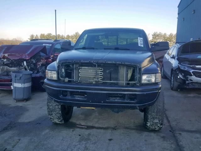 3B7KF23Z81G727168 - 2001 DODGE RAM 2500 BLACK photo 9