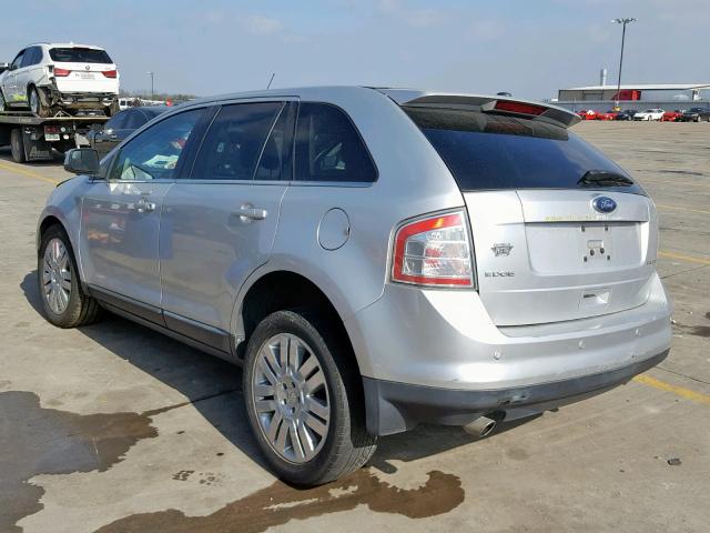 2FMDK3KC4ABA56121 - 2010 FORD EDGE LIMIT SILVER photo 3