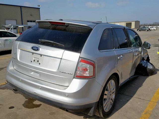 2FMDK3KC4ABA56121 - 2010 FORD EDGE LIMIT SILVER photo 4