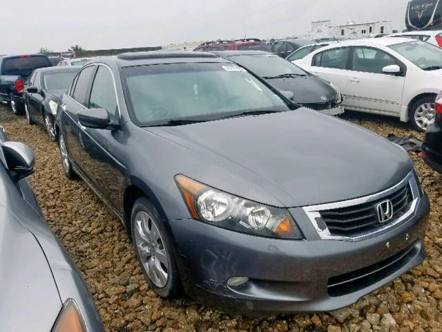 1HGCP36848A075055 - 2008 HONDA ACCORD EXL GRAY photo 1