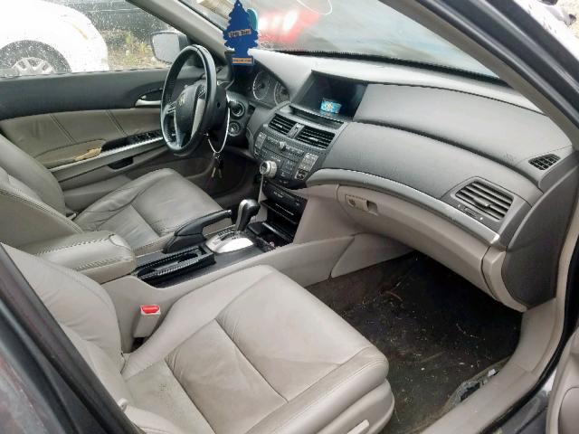 1HGCP36848A075055 - 2008 HONDA ACCORD EXL GRAY photo 5