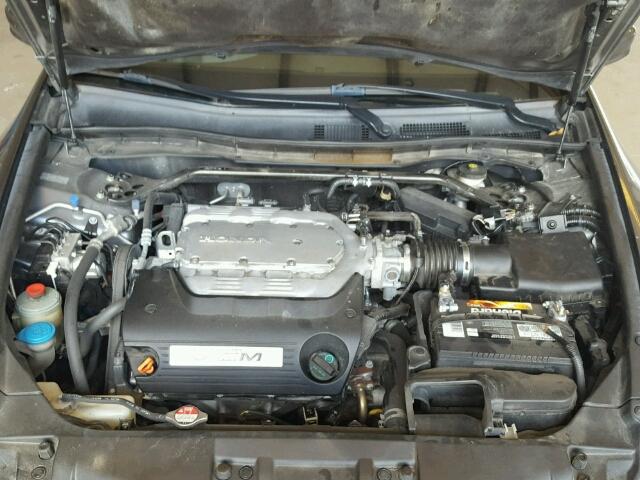 1HGCP36848A075055 - 2008 HONDA ACCORD EXL GRAY photo 7