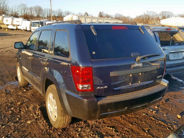 1J4GR48K65C673795 - 2005 JEEP GRAND CHER BLUE photo 3