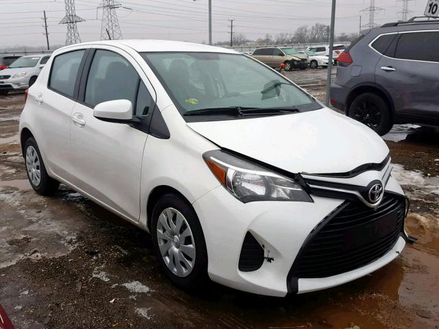 VNKKTUD33GA065741 - 2016 TOYOTA YARIS L WHITE photo 1