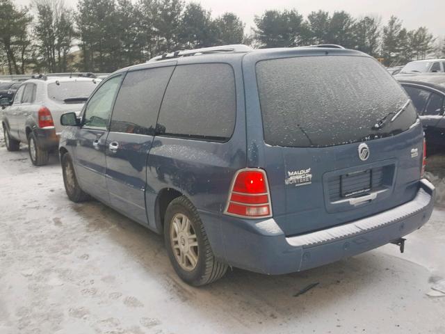 2MRDA20294BJ17184 - 2004 MERCURY MONTEREY BLUE photo 3