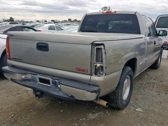 2GTEC19T0Y1373734 - 2000 GMC NEW SIERRA GOLD photo 4