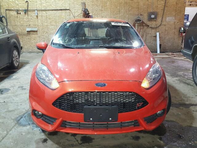 3FADP4GX5EM243093 - 2014 FORD FIESTA ST RED photo 10