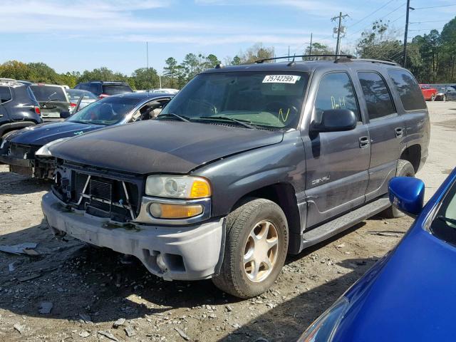 1GKEK63U64J271697 - 2004 GMC YUKON DENA BLACK photo 2