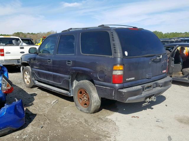 1GKEK63U64J271697 - 2004 GMC YUKON DENA BLACK photo 3