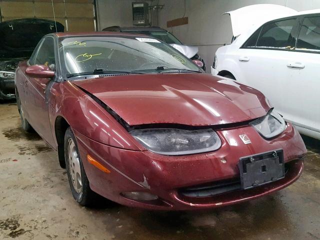 1G8ZY127X2Z187188 - 2002 SATURN SC2 MAROON photo 1