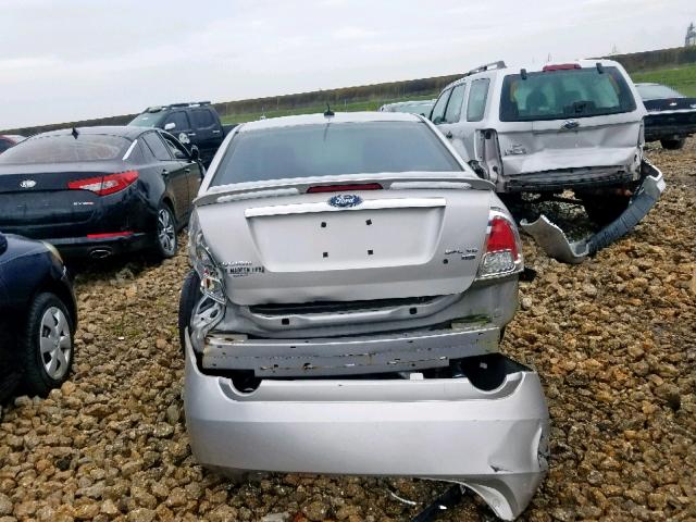 3FAHP02167R143250 - 2007 FORD FUSION SEL SILVER photo 9