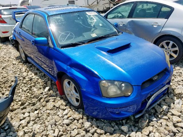 JF1GD29694G508640 - 2004 SUBARU IMPREZA WR BLUE photo 1