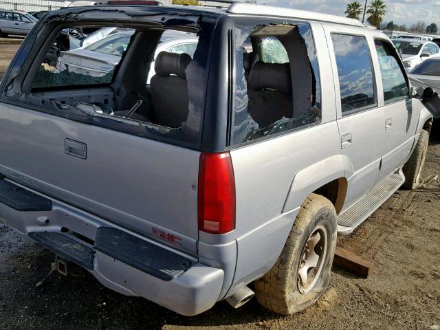 1GKEK13R6XR902033 - 1999 GMC YUKON SILVER photo 9