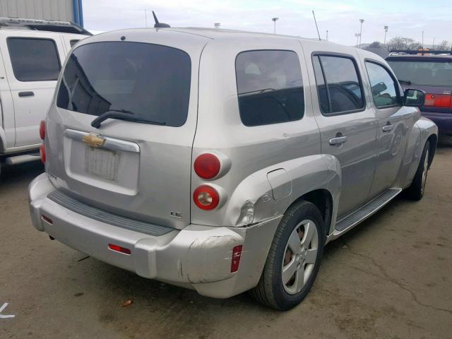 3GNDA13D66S513832 - 2006 CHEVROLET HHR LS Plata foto 4