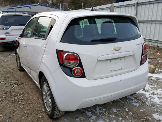 1G1JA6SH2C4145280 - 2012 CHEVROLET SONIC LS 白色 照片 3