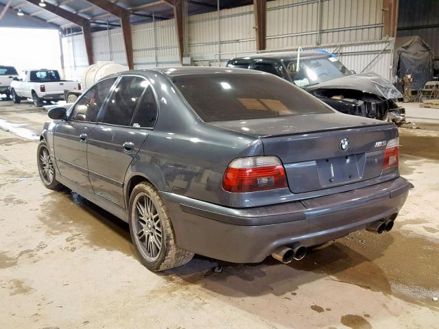 WBSDE9343YBZ95176 - 2000 BMW M5 GRAY photo 3