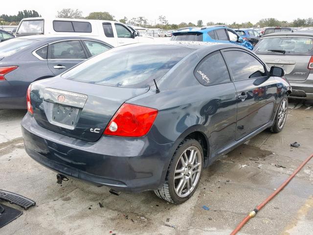 JTKDE177650016506 - 2005 TOYOTA SCION TC 灰色 照片 4