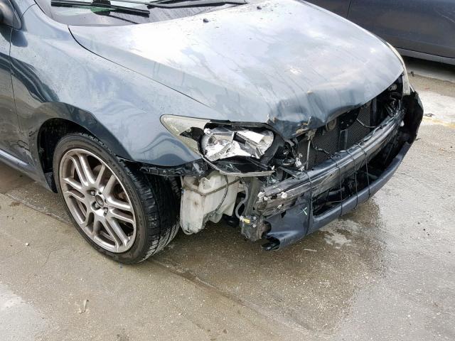 JTKDE177650016506 - 2005 TOYOTA SCION TC 灰色 照片 9