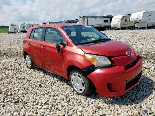 JTKKU10478J002428 - 2008 TOYOTA SCION XD RED photo 1