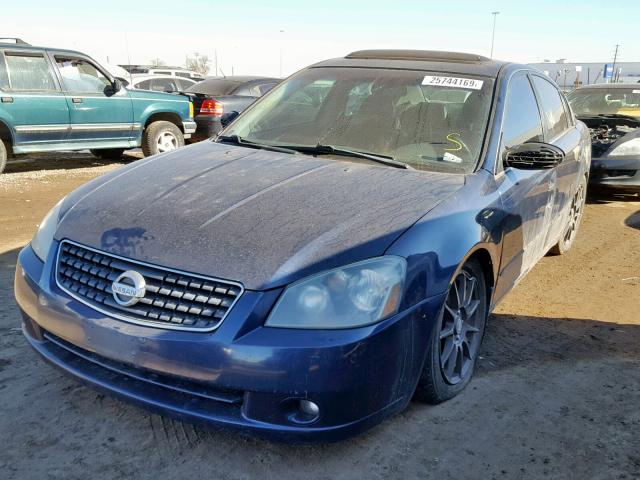 1N4BL11E65C273679 - 2005 NISSAN ALTIMA SE BLUE photo 2