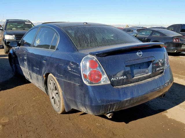 1N4BL11E65C273679 - 2005 NISSAN ALTIMA SE BLUE photo 3