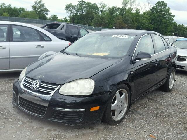 3VWEF71K57M154110 - 2007 VOLKSWAGEN JETTA WOLF BLACK photo 2