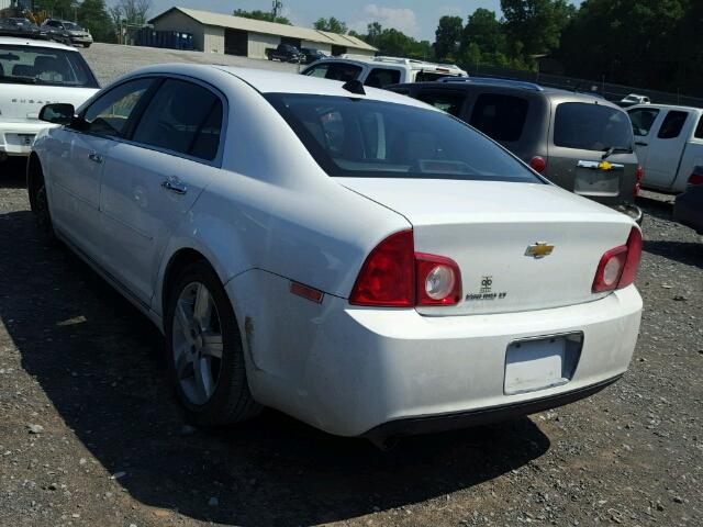 1G1ZC5E09CF185261 - 2012 CHEVROLET MALIBU 1LT 白色 照片 3