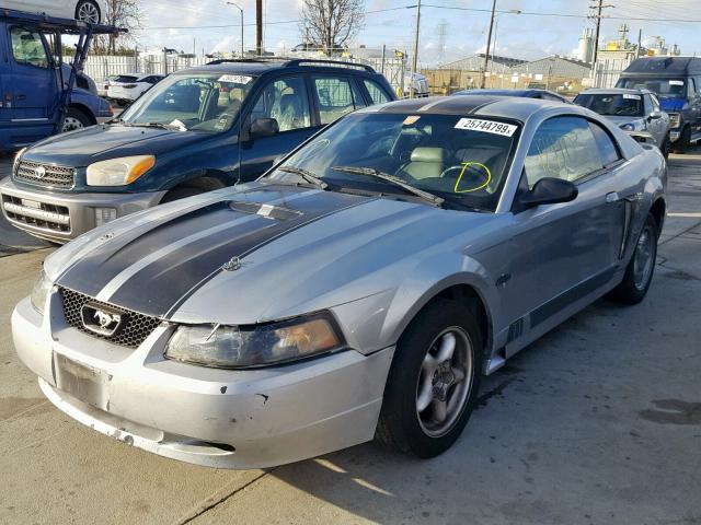 1FAFP42X62F147825 - 2002 FORD MUSTANG GT GRAY photo 2