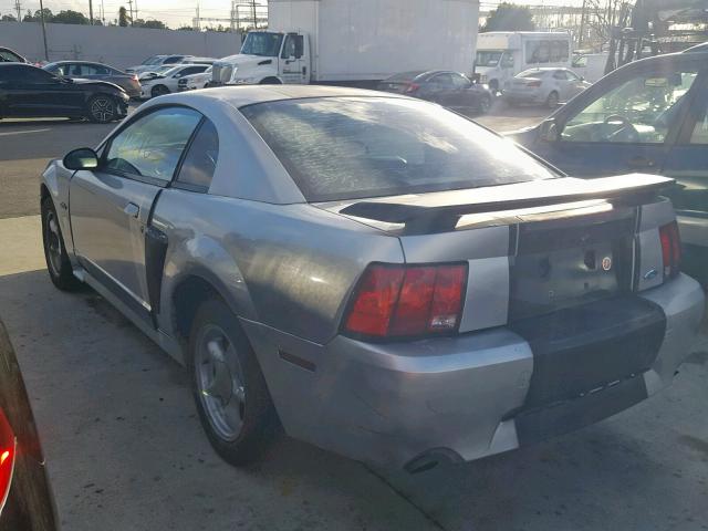 1FAFP42X62F147825 - 2002 FORD MUSTANG GT GRAY photo 3