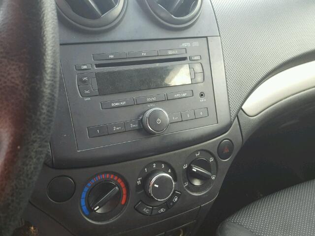 KL1TD56618B071094 - 2008 CHEVROLET AVEO BASE Gümüş foto 10