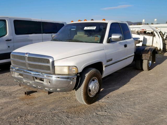 3B7MC33C9SM183530 - 1995 DODGE RAM 3500 WHITE photo 2