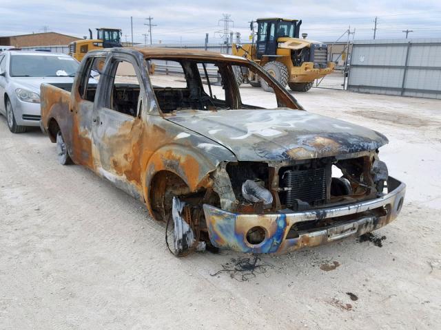 1N6AD0ER1AC420332 - 2010 NISSAN FRONTIER C BURN photo 1