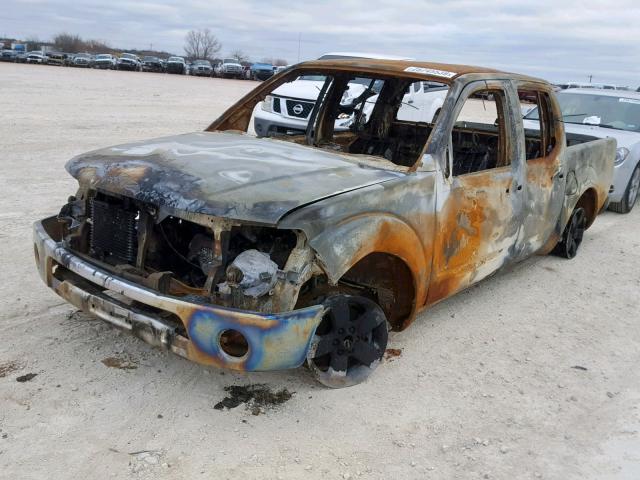 1N6AD0ER1AC420332 - 2010 NISSAN FRONTIER C BURN photo 2