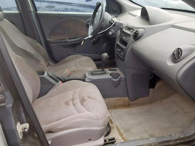 1G8AG52F54Z104414 - 2004 SATURN ION LEVEL SILVER photo 5