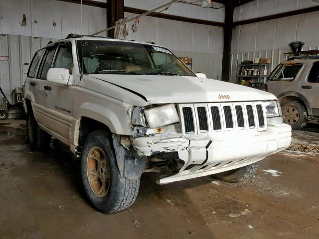 1J4GZ78S9VC598673 - 1997 JEEP GRAND CHER WHITE photo 1