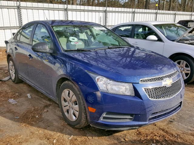 1G1PA5SG1D7291438 - 2013 CHEVROLET CRUZE LS BLUE photo 1