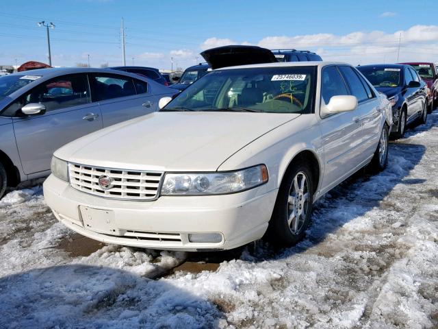 1G6KY54912U179624 - 2002 CADILLAC SEVILLE ST CREAM photo 2