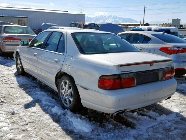 1G6KY54912U179624 - 2002 CADILLAC SEVILLE ST CREAM photo 3