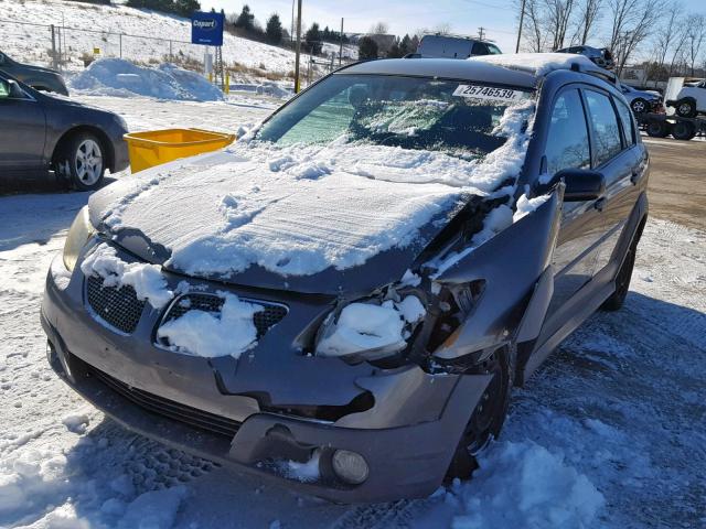 5Y2SL63855Z482553 - 2005 PONTIAC VIBE CHARCOAL photo 2