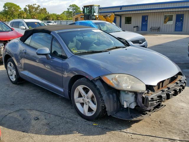 4A3AL25F57E031193 - 2007 MITSUBISHI ECLIPSE SP BLUE photo 1