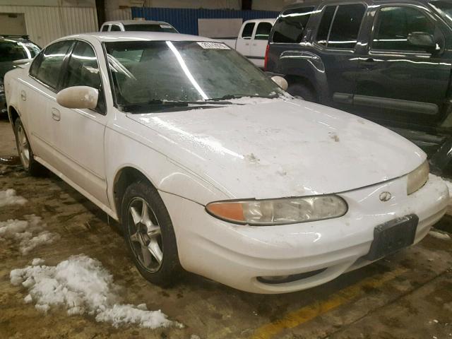 1G3NL52E71C141814 - 2001 OLDSMOBILE ALERO GL WHITE photo 1