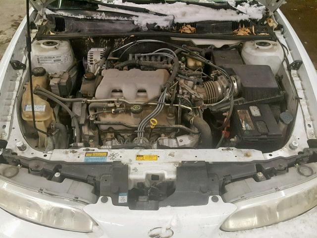 1G3NL52E71C141814 - 2001 OLDSMOBILE ALERO GL WHITE photo 7