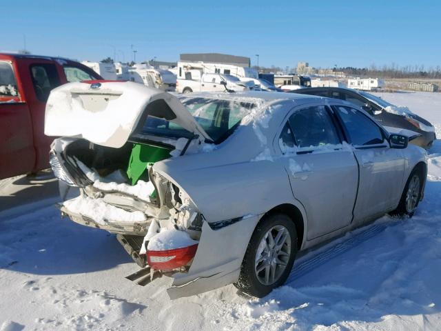 3FAHP0GA5CR144358 - 2012 FORD FUSION S WHITE photo 4