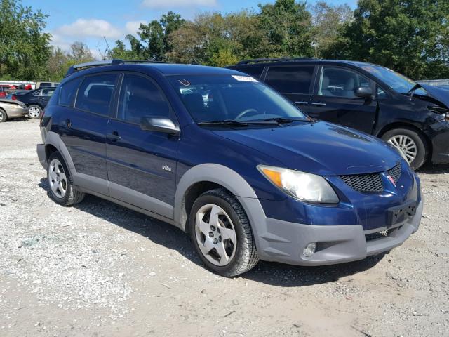 5Y2SL62853Z427938 - 2003 PONTIAC VIBE BLUE photo 1