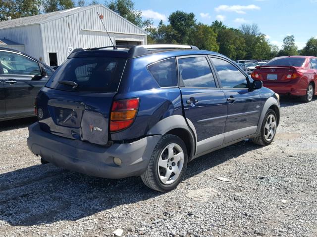 5Y2SL62853Z427938 - 2003 PONTIAC VIBE BLUE photo 4